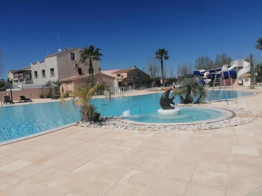 Mobil Home Familial Neuf De 2024 Pour 8 Personnes Valras-Plage Esterno foto