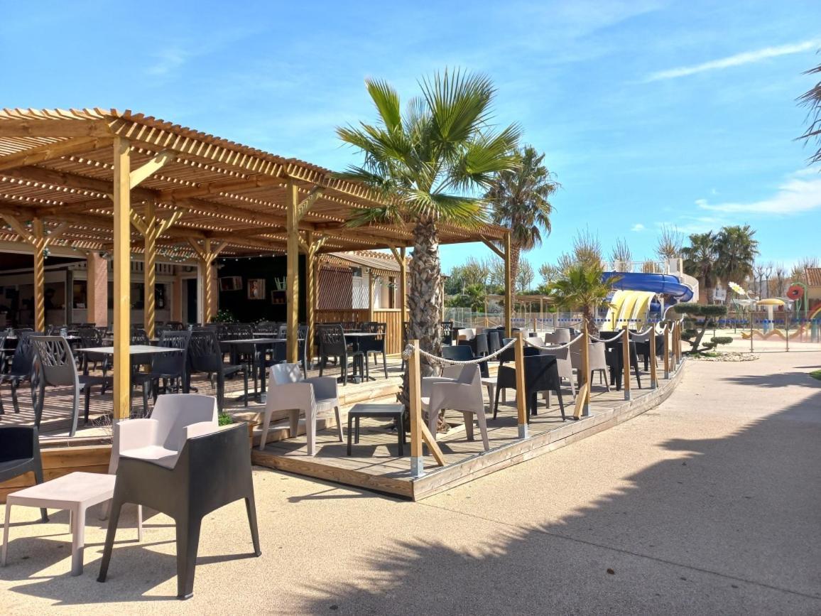 Mobil Home Familial Neuf De 2024 Pour 8 Personnes Valras-Plage Esterno foto