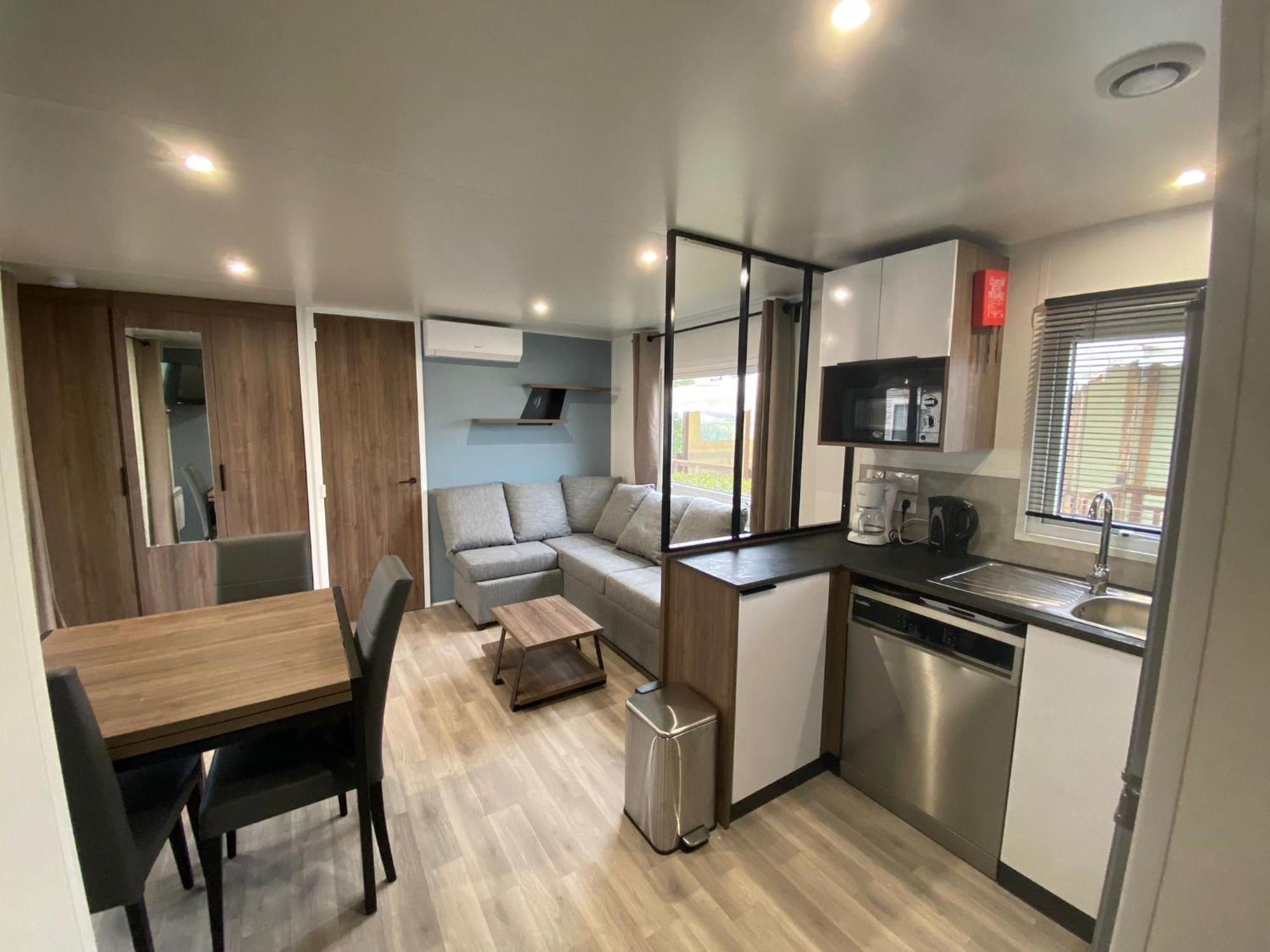 Mobil Home Familial Neuf De 2024 Pour 8 Personnes Valras-Plage Esterno foto