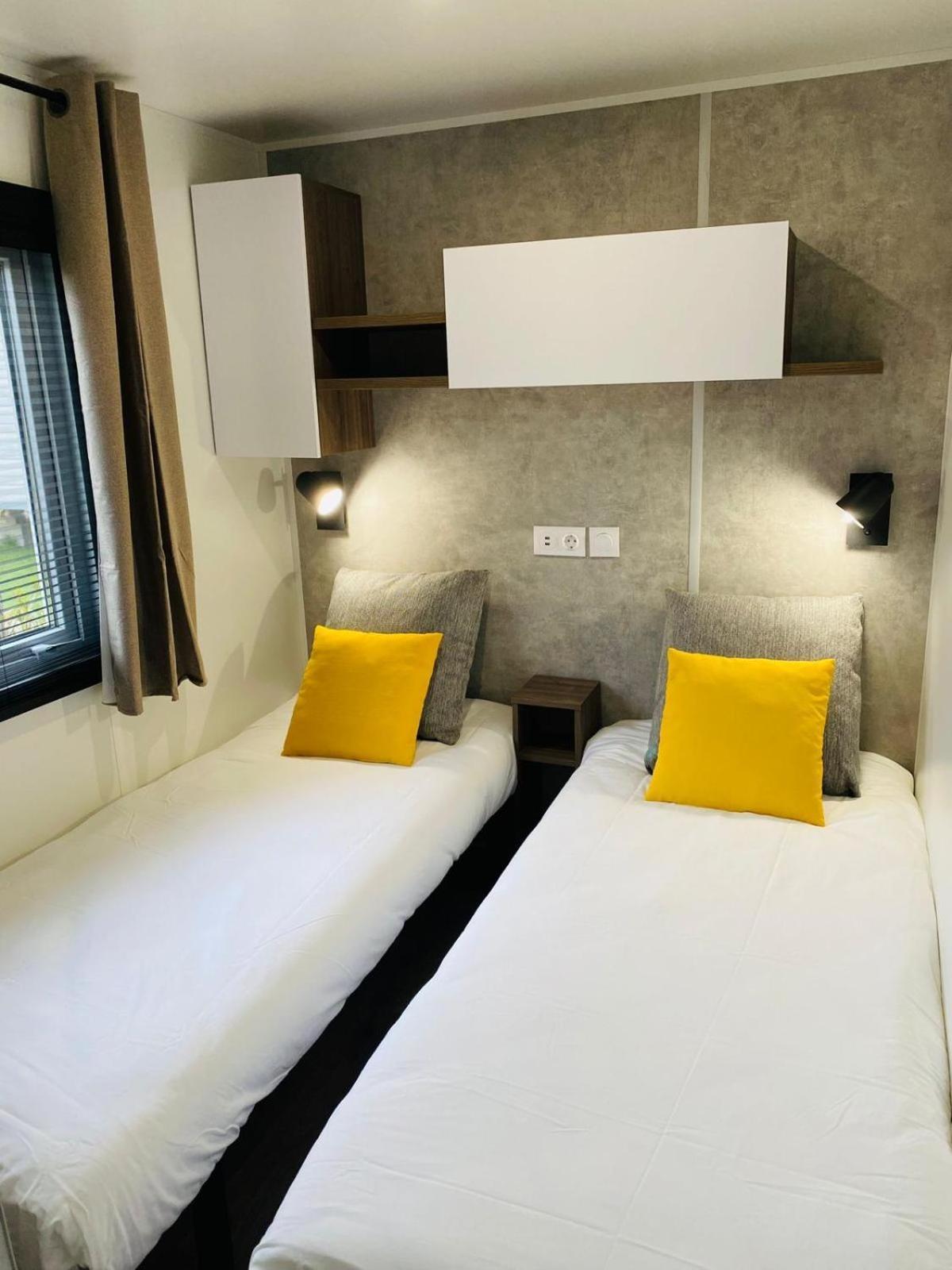 Mobil Home Familial Neuf De 2024 Pour 8 Personnes Valras-Plage Esterno foto